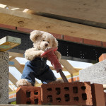 Roof - Big Ted Cutting Bricks